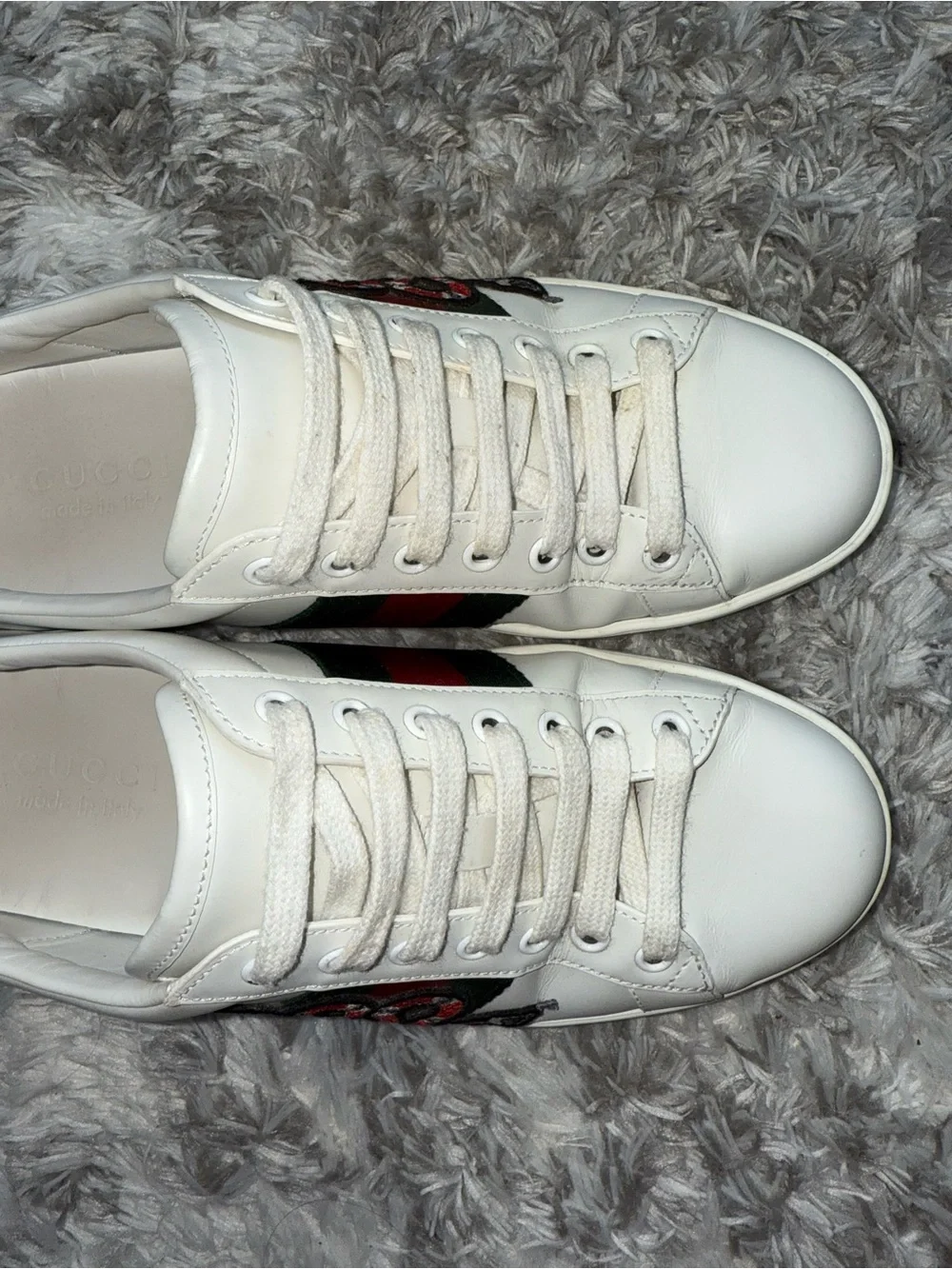 Gucci Ace Sneaker - Embroidered Snake (mens)